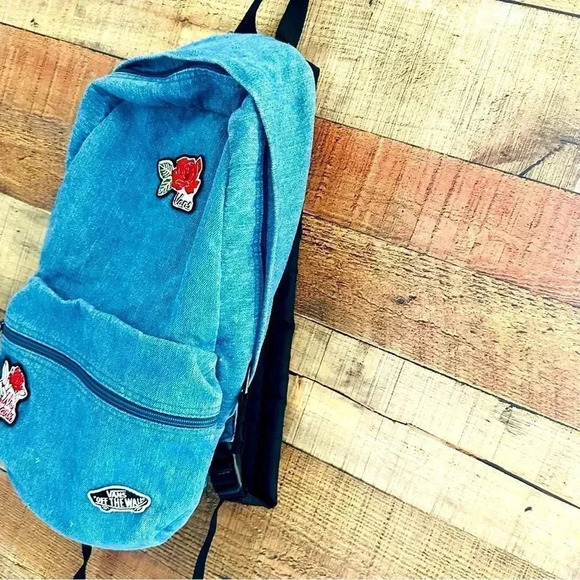 Vans Calico Denim Patch Mini Backpack - Picture 4 of 10